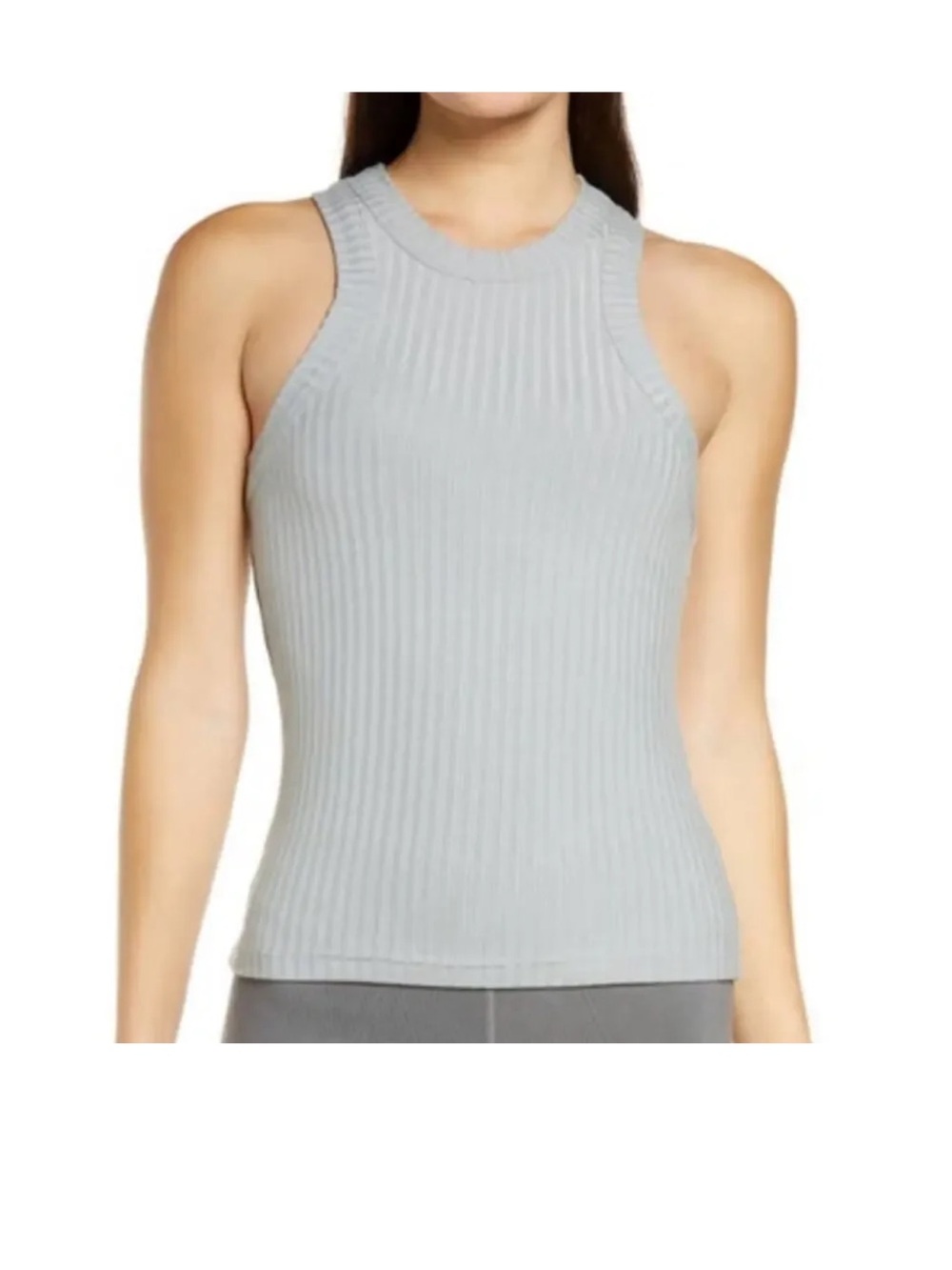 Free People FP Movement Take Everywhere Tank in Light Gray